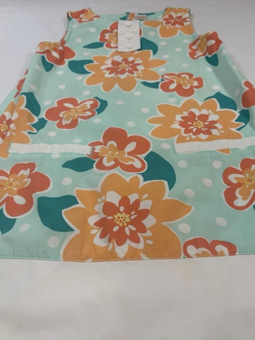 Gymboree “SUNNY CITRUS” Cotton Floral Size 7 Sun Dress